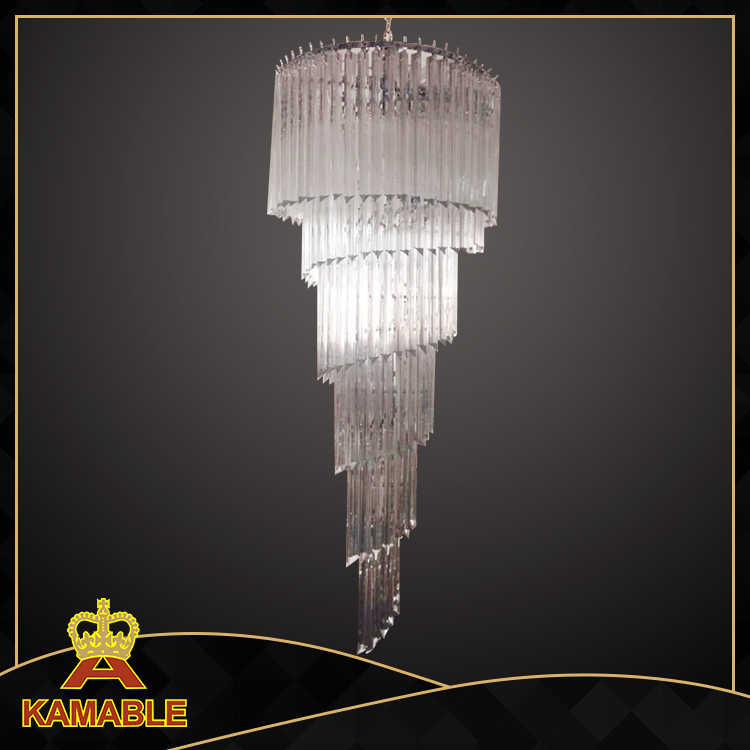 Gorgeous and luxury effect crystal pendant light for hotel( KR0262P-8 )