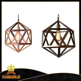 Hexagon frame modern decorative copper pendant lamp (SG108S)
