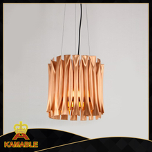 Decorative classic golden steel hotel pendant lamp (KAM0146P-1)