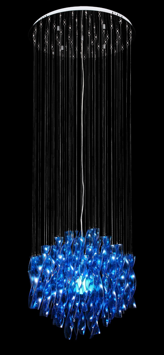 Blazing glass decorative modern indoor pendant light (MD8074BS-W ) 