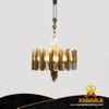 Luxury Design Modern Decorative Cake Golden Crystal Chandelier for Restaurant (KJ032)