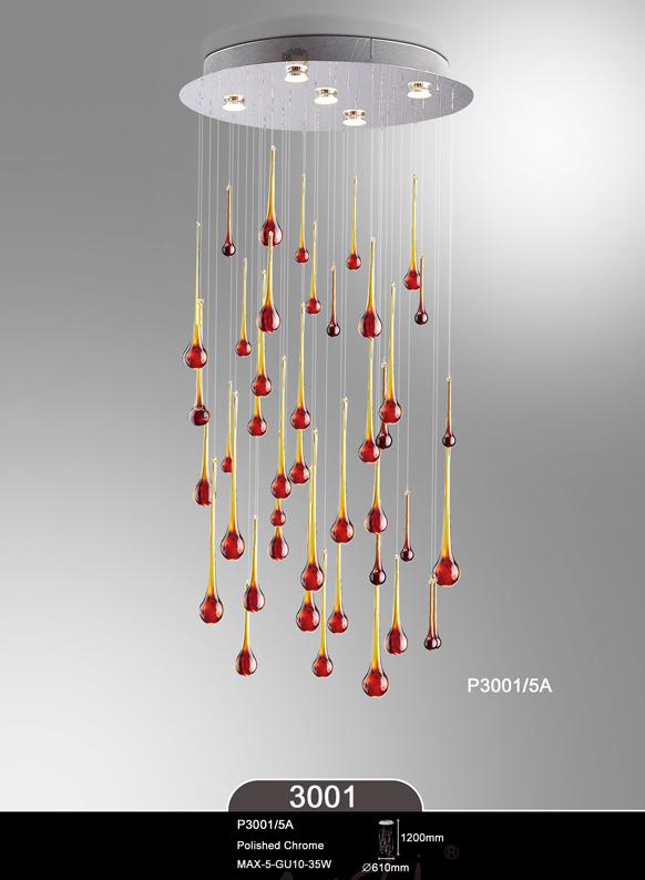 Noble style decorative modern interior pendant lamps (P3001-8A ) 