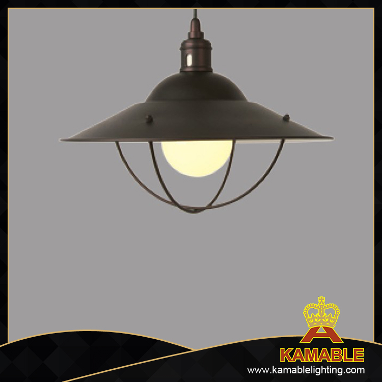 Watt black steel home decorative industrial pendant lamp (C124)