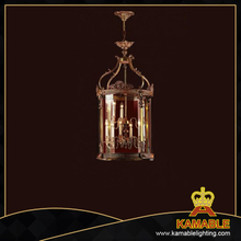Glass Brass Luxury Pendant Chandelier (MD0568-4)