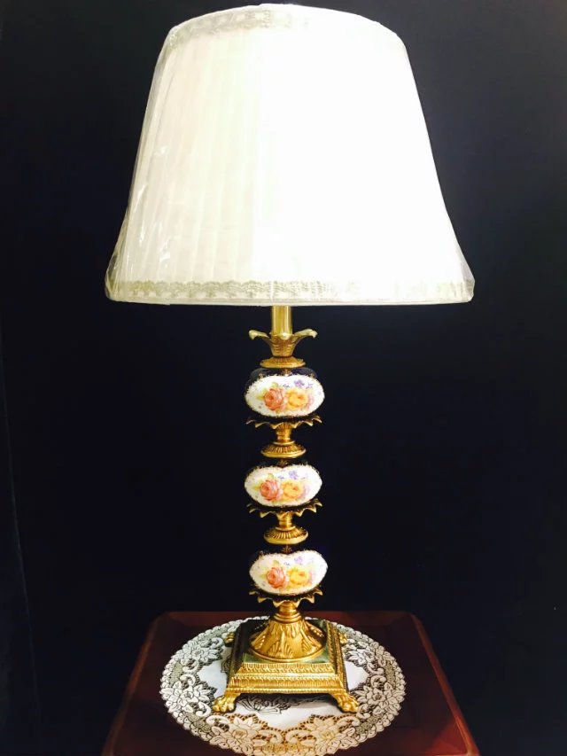European home decorative ceramic table lamp(TA-1018-1)