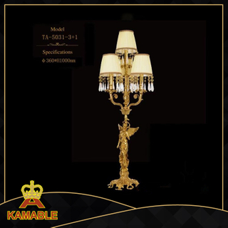 Brass Table Lamp crystal Table Lamp Stand Antique Light (TA-5031-3+1)