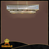 Industrial gold steel frame glass pendant light (UR3031B)