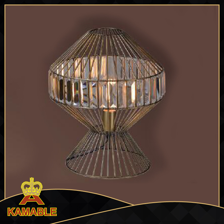Decorative Vintage Industrial Crystal Table Lamps (TR18)