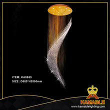 Stair revolving project custom chandelier (KA8659)