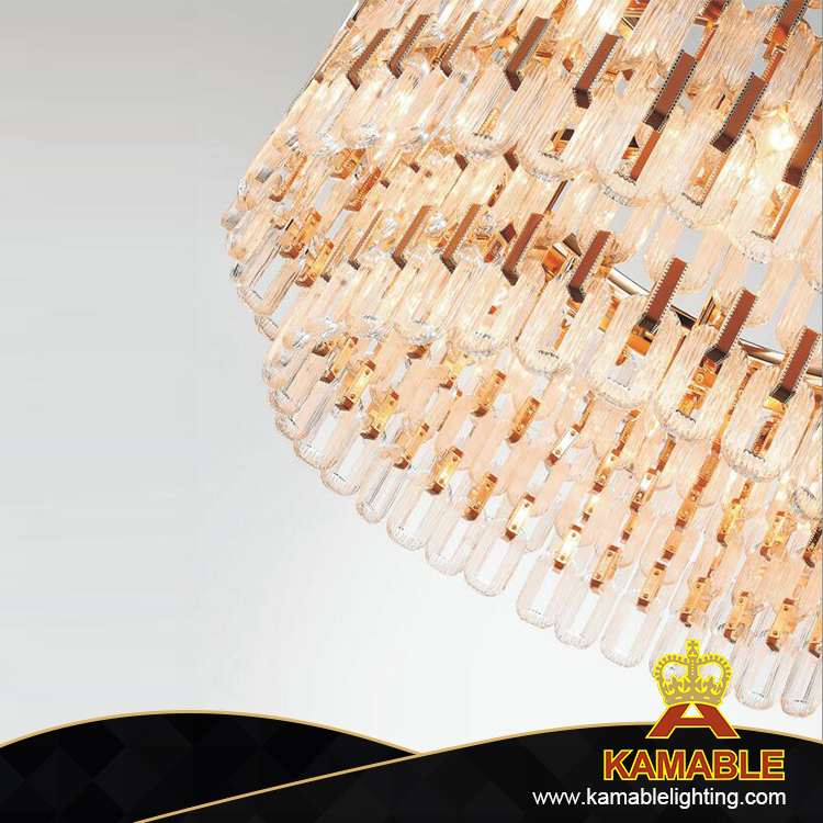 Decorative Crystal Leather Pendant Lighting (KAG8626-D650)