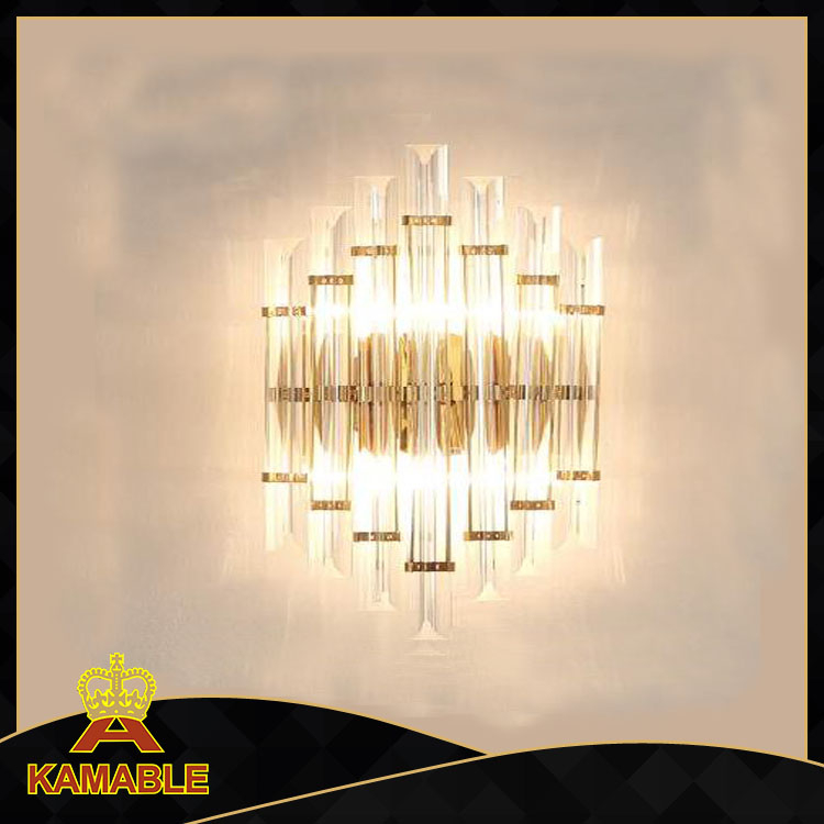 Good Stailess Steel Modern crystal Wall Light (KAW17-066)