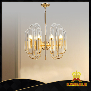 Modern dining room golden decoration pendant light (GD18162P-D600)