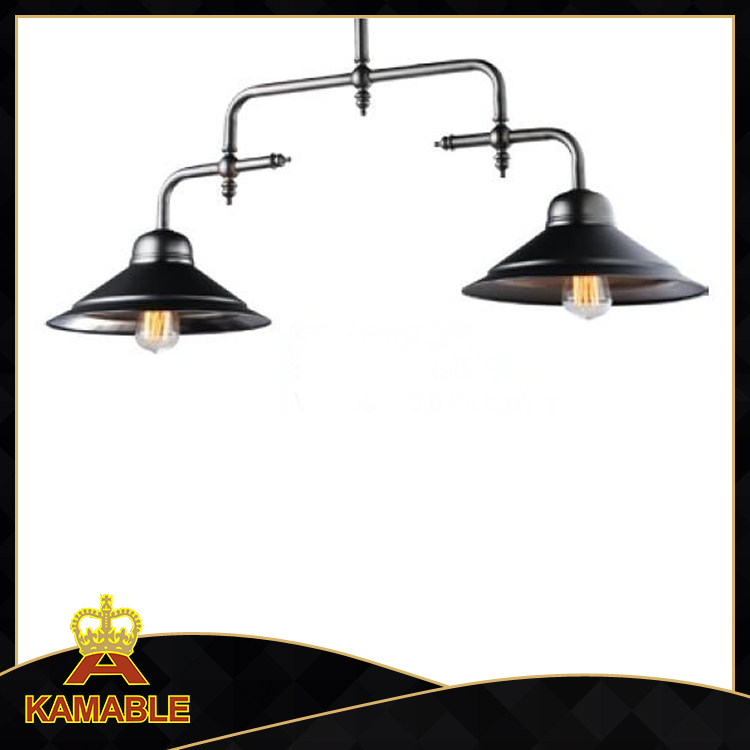 Good performance black decorative industrial pendant lamp (C703-2C)
