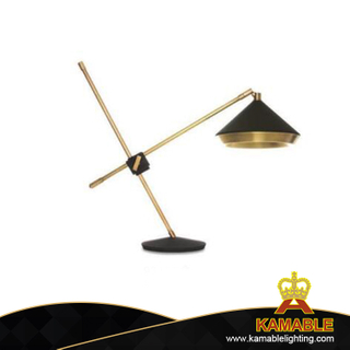 Black modern aluminum indoor decorative table lamp(KA9310T/black)