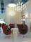 White glass decorative modern indoor pendant lighting (2209S2 ) 