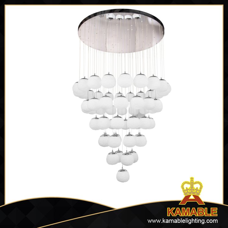Family living room decorated glass ball pendant lamp (AP9002-24L)