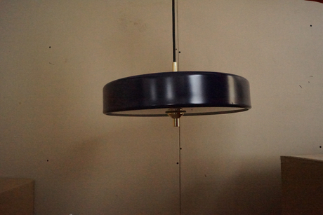 Modern aluminun glass hanging lamp (KA9187P/blue)