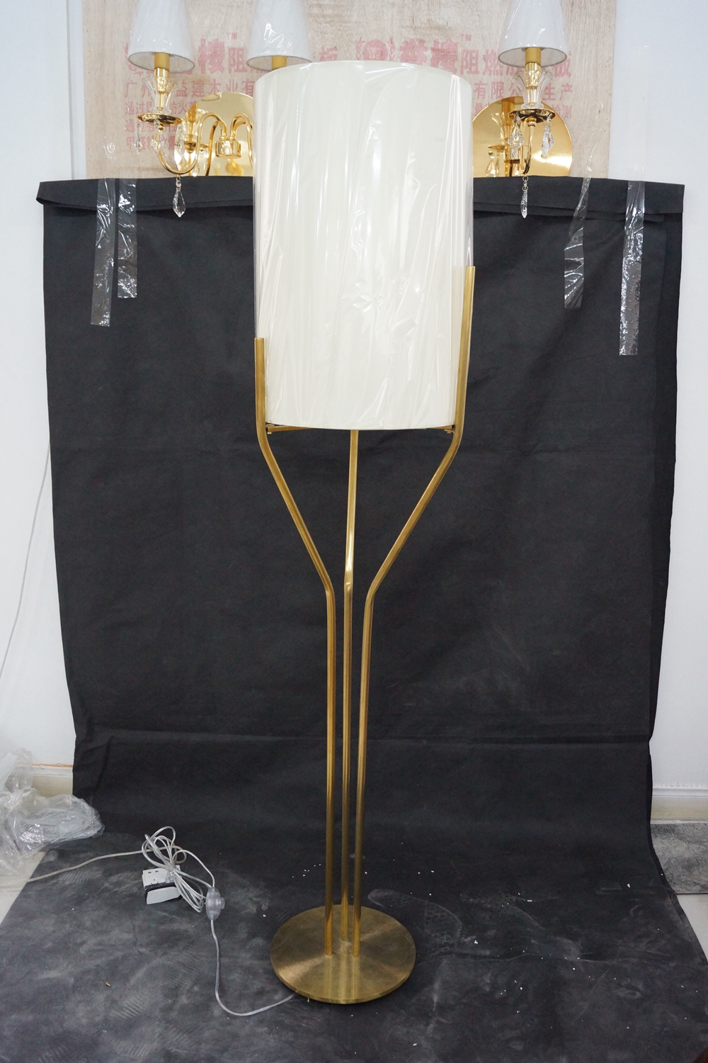 Interior design led reading lamp light stand (KAF6116)