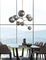 Black decorative modern indoor aluminium alloy pendant lights (MD8080-11 ) 
