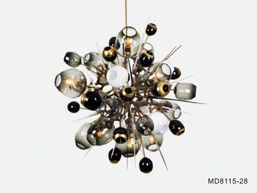 Modern glass pendant lamp decoration (MD8115-5)