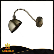 Antique Brass Reading Lamp Wall Mounted (W125)