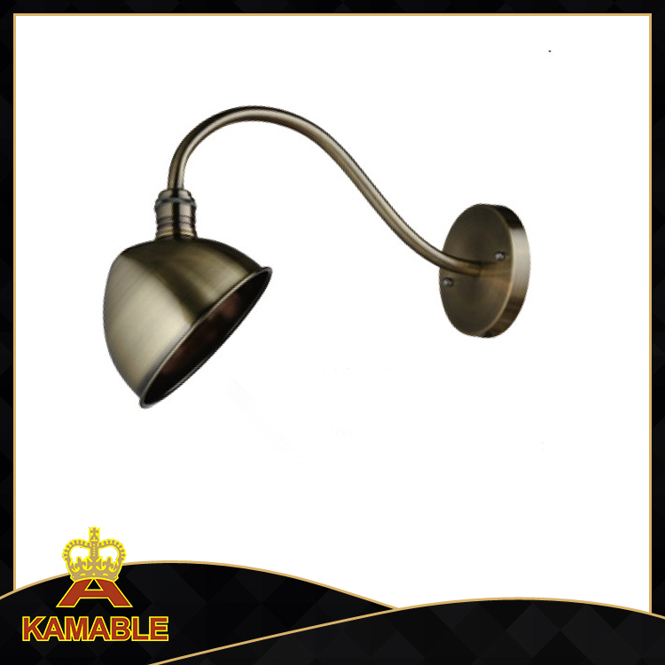 Antique Brass Reading Lamp Wall Mounted (W125)
