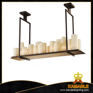 Interior design modern simple candle chandelier pendant light (M60034)