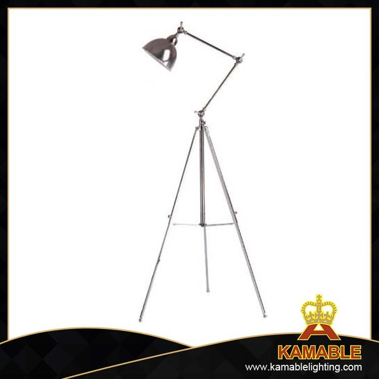 Elegant decor metal tripod floor light (F720)