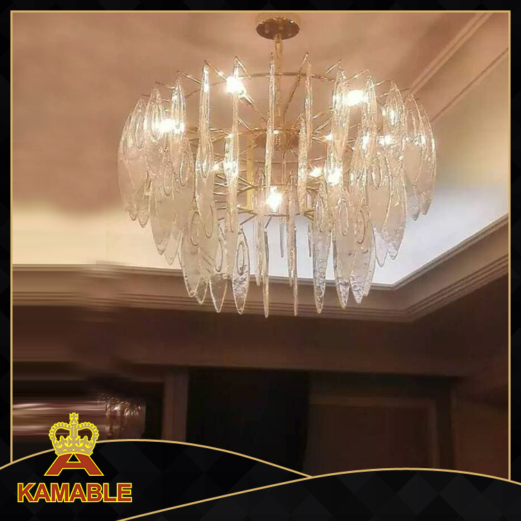 Decorative Glass Hotel Chandelier Lights (KAG0002)
