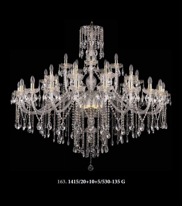 Classical Decorative Crystal Pendant Lights (1415/20+10+5/530-180 G)