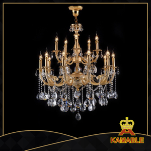Ethereal indoor decorative cast aluminum chandelier(99557-15L)
