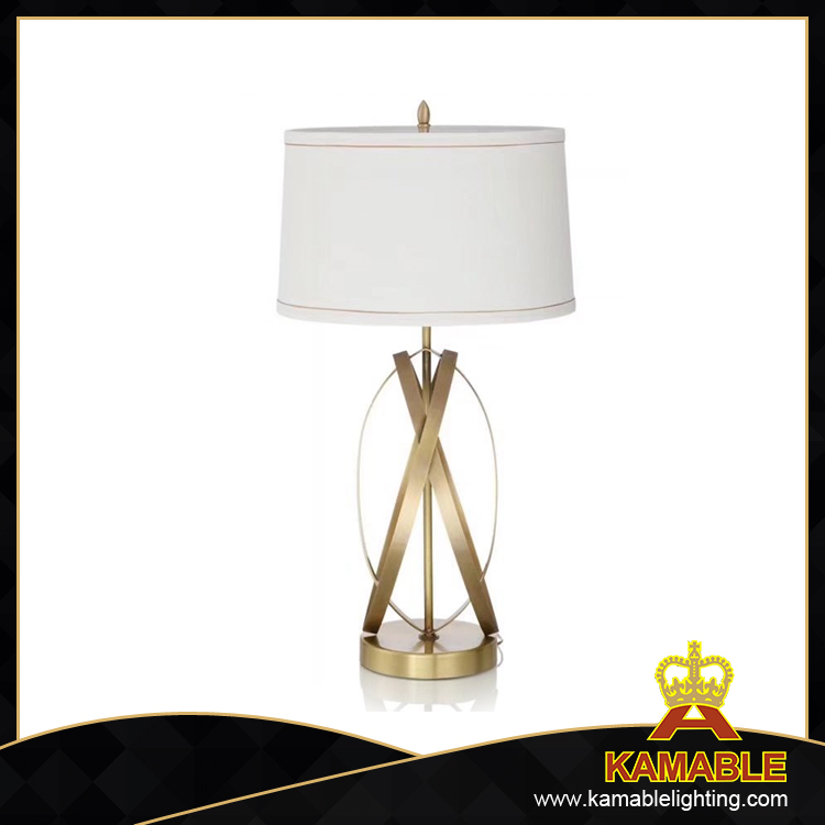 Hotel Luxury high-grade fabric lamp shade decorative table light (KAGD-003T)