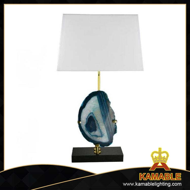 Modern elegant living room agate table lamp (TL3009)