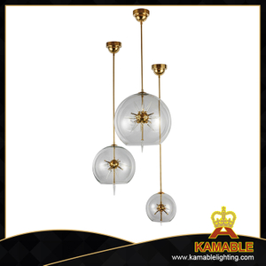 Concise design glass shader decorative pendant lamp(KAP18-061 )