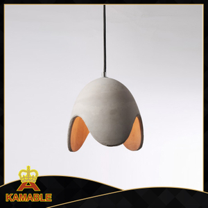 Simple Style Cement Decorative Hotel Pendant Lamp (KC142P-1)