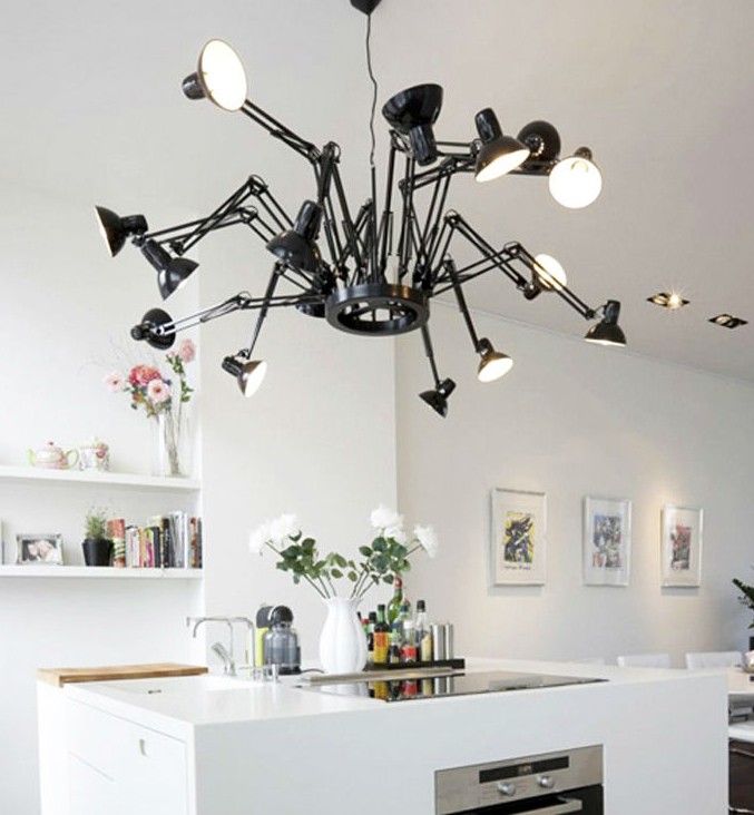 Carbon steel decorative modern hotel pendant lighting (775S-16 ) 