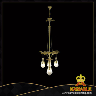 Brass material pendant chandelier (MD1013-3+1)
