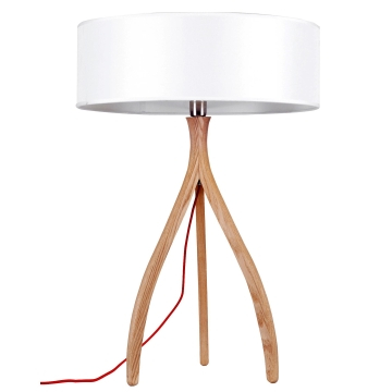 Graceful table light with wood base home decoration(LBMT-ZY)