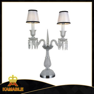 Modern home decor glass crystal table lamps (MT9836-2)