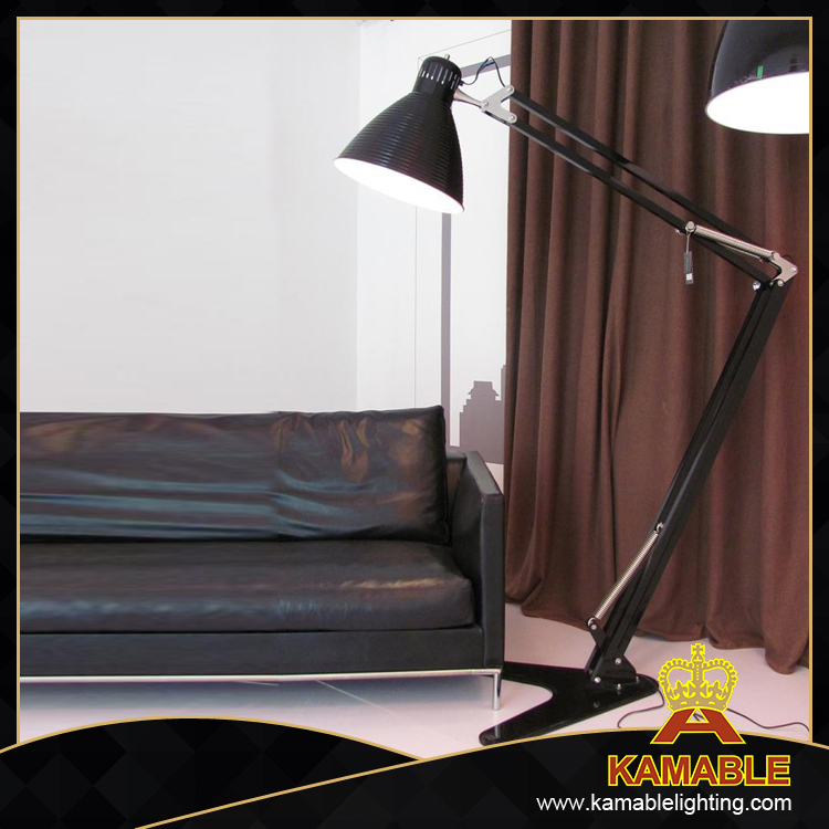New Style Carbon Steel Aluminium Floor Reading Lamps (902F1)