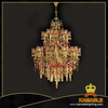 Luxury House Brass with Crystal Chandelier (MD0728-10+5)
