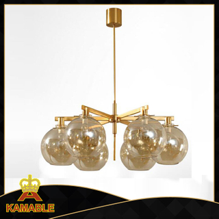 Hot Seller Modern Design Glass Ball Style Pendant Lamp (KAP17-019) 