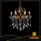 Cozy style indoor decorative cast aluminum chandelier(9124-6L )