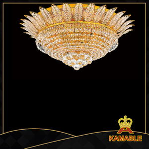 Excellent design hotel lobby crystal ceiling light(Yhc2214 L14)