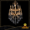 Delicate indoor decorative cast aluminum chandelier(cos9084 )
