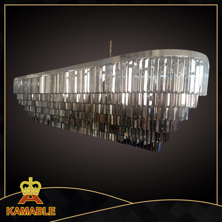Gorgeous and luxury effect crystal pendant light for hotel( KR0262P-8 )