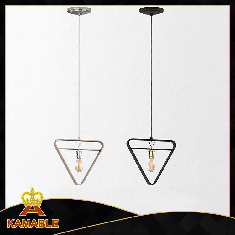 Triangular modern decorative steel pendant lamp (KA-AB048)