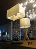 Hot Style Stainless Steel Table Lamps with Cloth Shade (KAMA002)