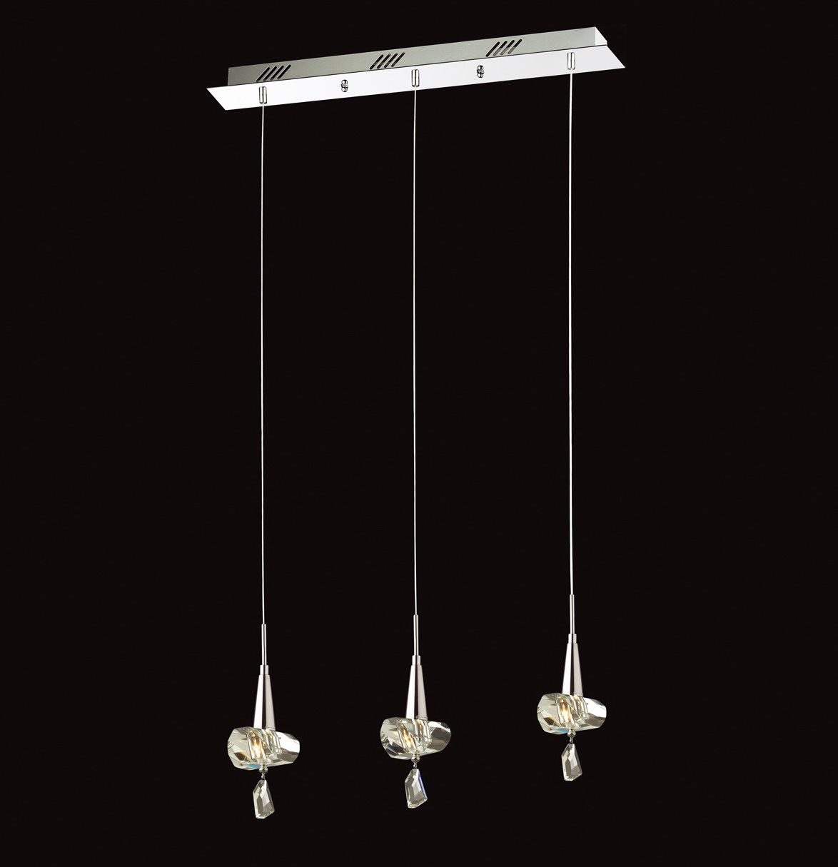 Polished Chrome decorative modern interior hanging lighting (P8101-5L ) 
