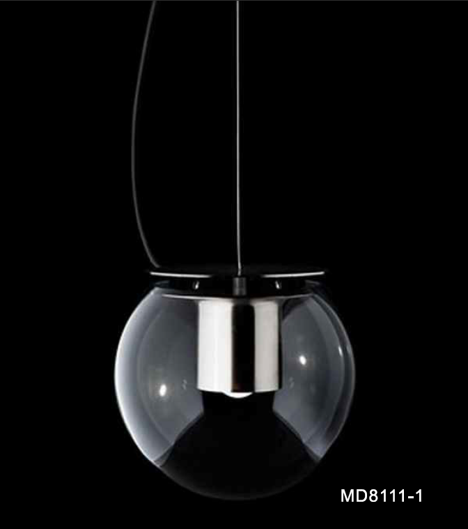 Modern glass hanging pendant light (MD8111-1) 